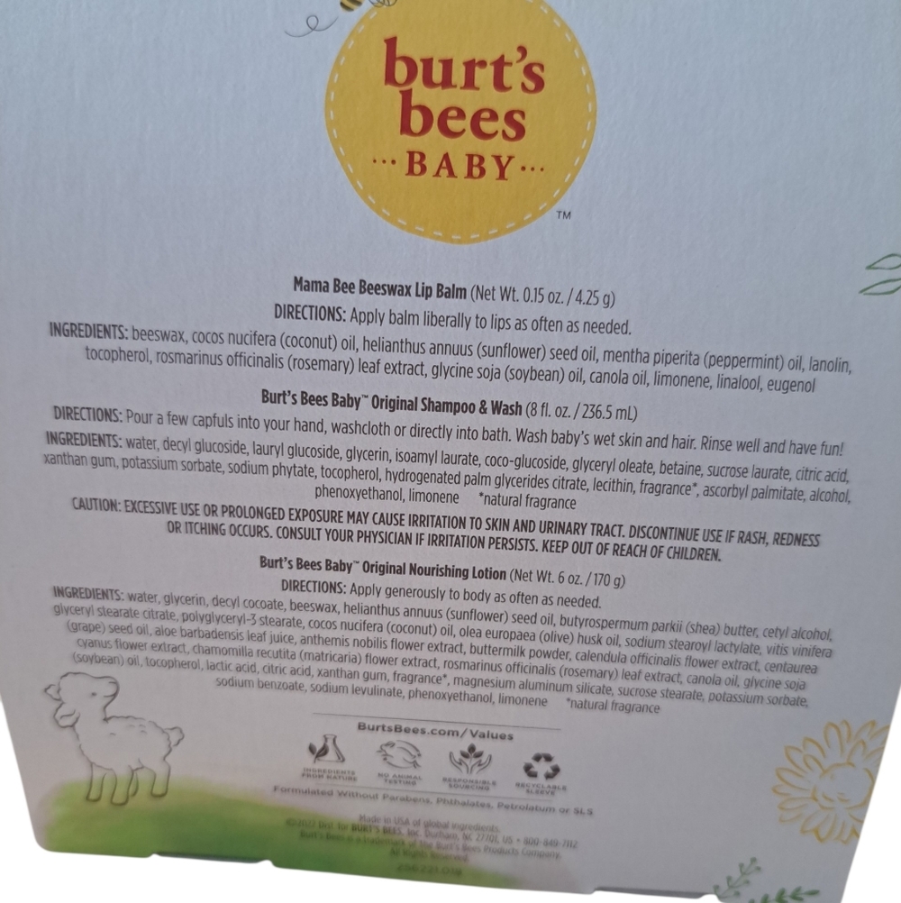 Burt's Bees Baby Joyful Moments Gift Set - Picture 3 of 4